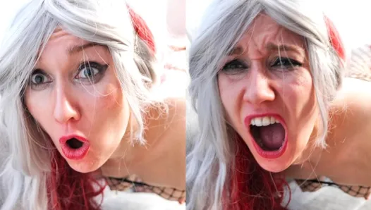 yanlış delik. beklenmedik ağrılı anal. hazırlıksız sıkı göt deliği için sürpriz anal