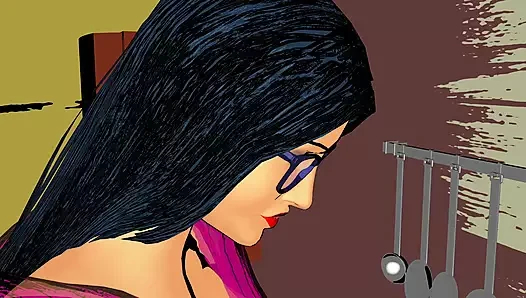 arkadaşının sıkı üvey annesi 4